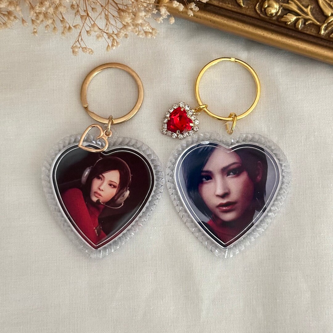 Ada Wong Keychains Resident Evil 4 Etsy