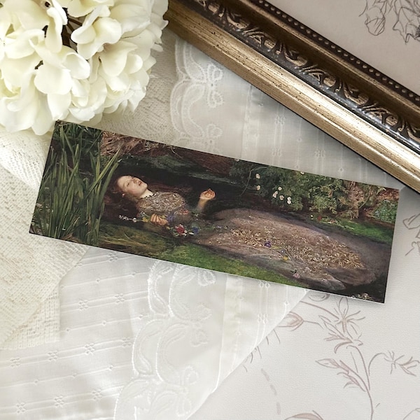 ophelia bookmark | handmade | custom