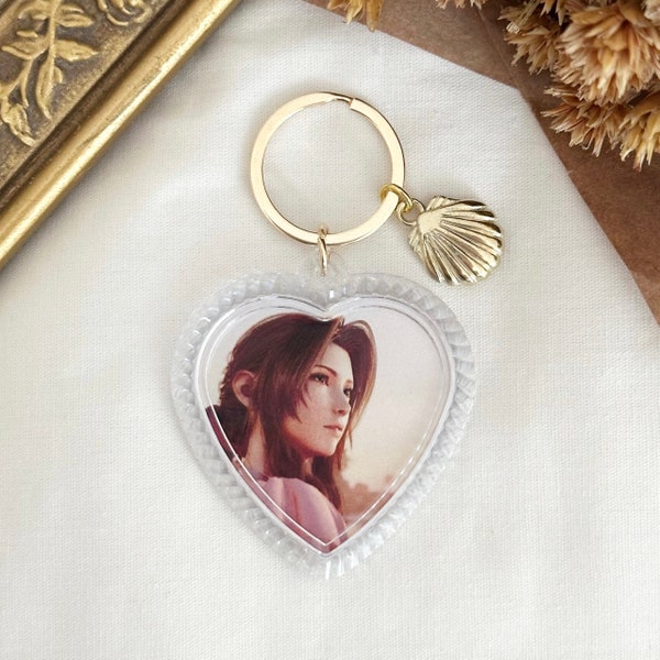 Aerith Gainsborough Keychain | Final Fantasy VII