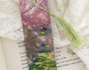 cherry blossom bookmark | handmade | custom