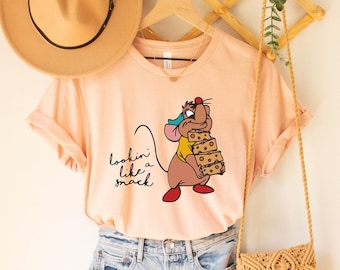 Looking Like a Snack Gus Gus Shirt, Snack Lover Disneyland Trip Shirt, Cinderella Mice T-shirt, Disney Snacks Shirt, Gus Gus Shirt