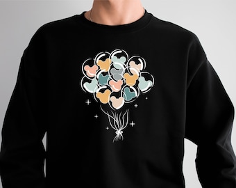 Mickey Balloons Sweatshirt, Disney Hoodie