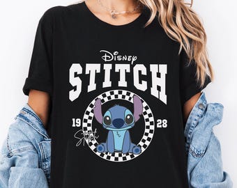 Retro Disney Stitch Shirt, Vintage Stitch Shirt, Disneyland Family Trip Shirt, Disney Vacation Shirt, Disney Cute Stitch Gift