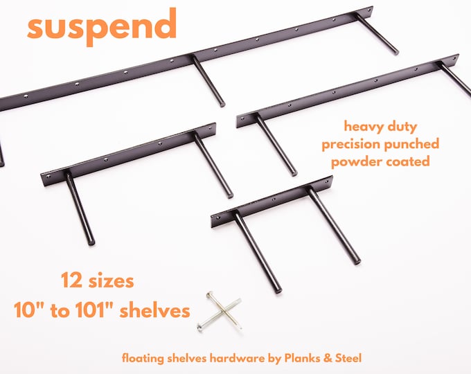 Floating Shelf Bracket Shelves Hardware Concealed Shelf Etsy New Zealand