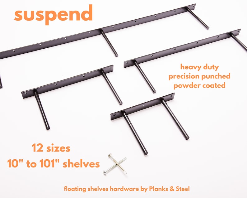 Floating Shelf Bracket Shelves Hardware Concealed Shelf Etsy Canada