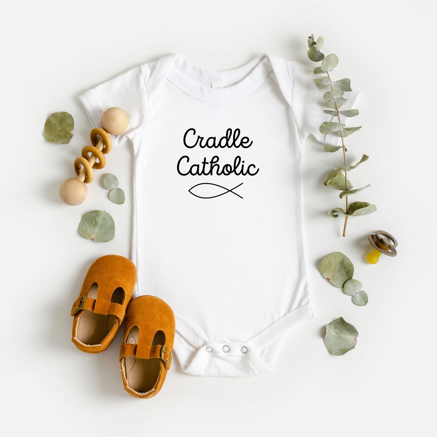 Cradle catholic store onesie