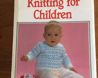 Vintage woman’s weekly knitting pattern book retro clothes baby toddler children craft collectible