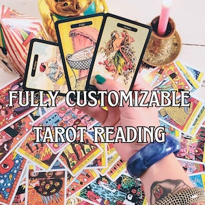 VOLLEDIG AANGEPASTE diepgaande persoonlijke tarot- en orakellezing (kies een kaartspel en selecteer het aantal kaarten!)