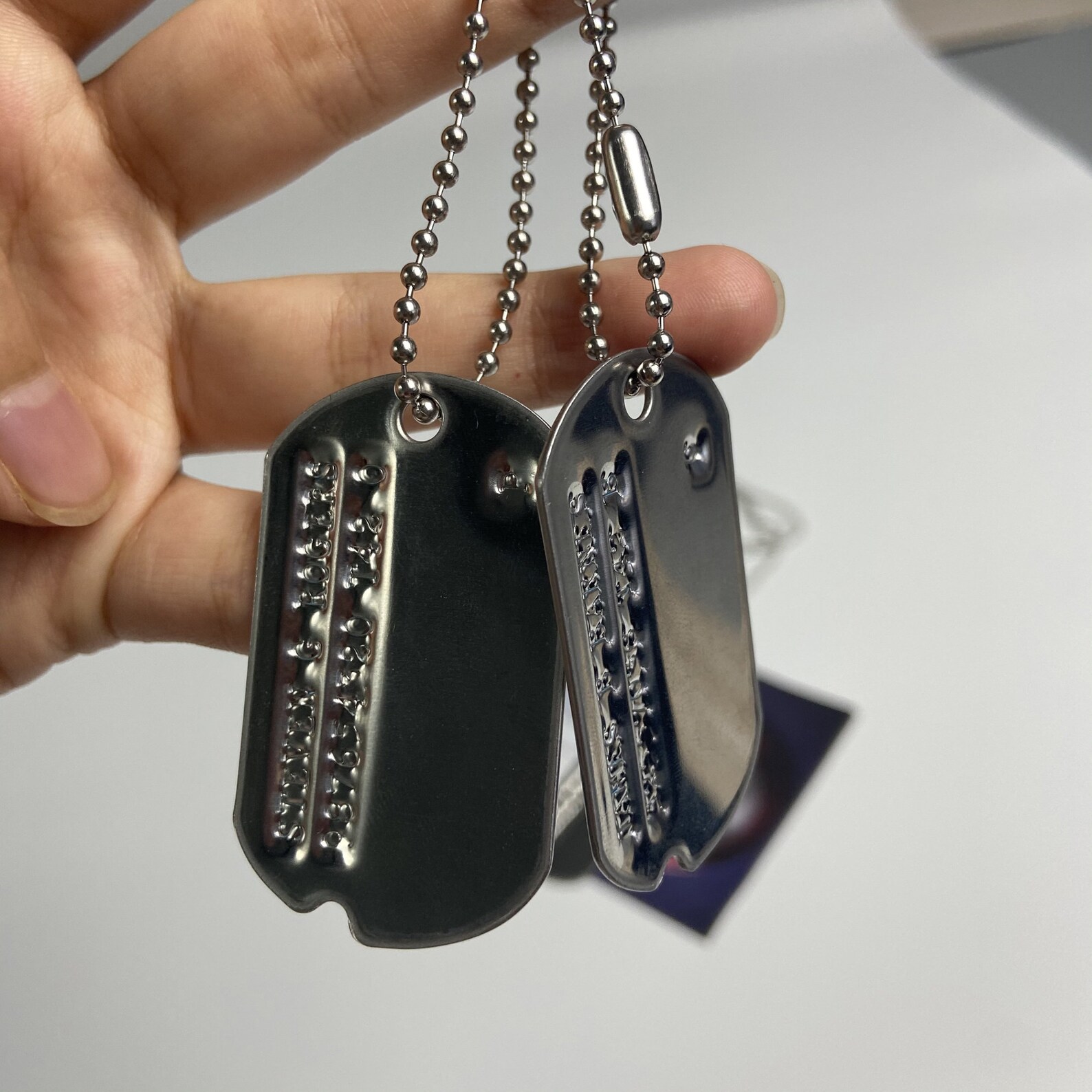 Bucky Barnes Dog Tag Stephen Rogers Dog Tag WWII Style Etsy