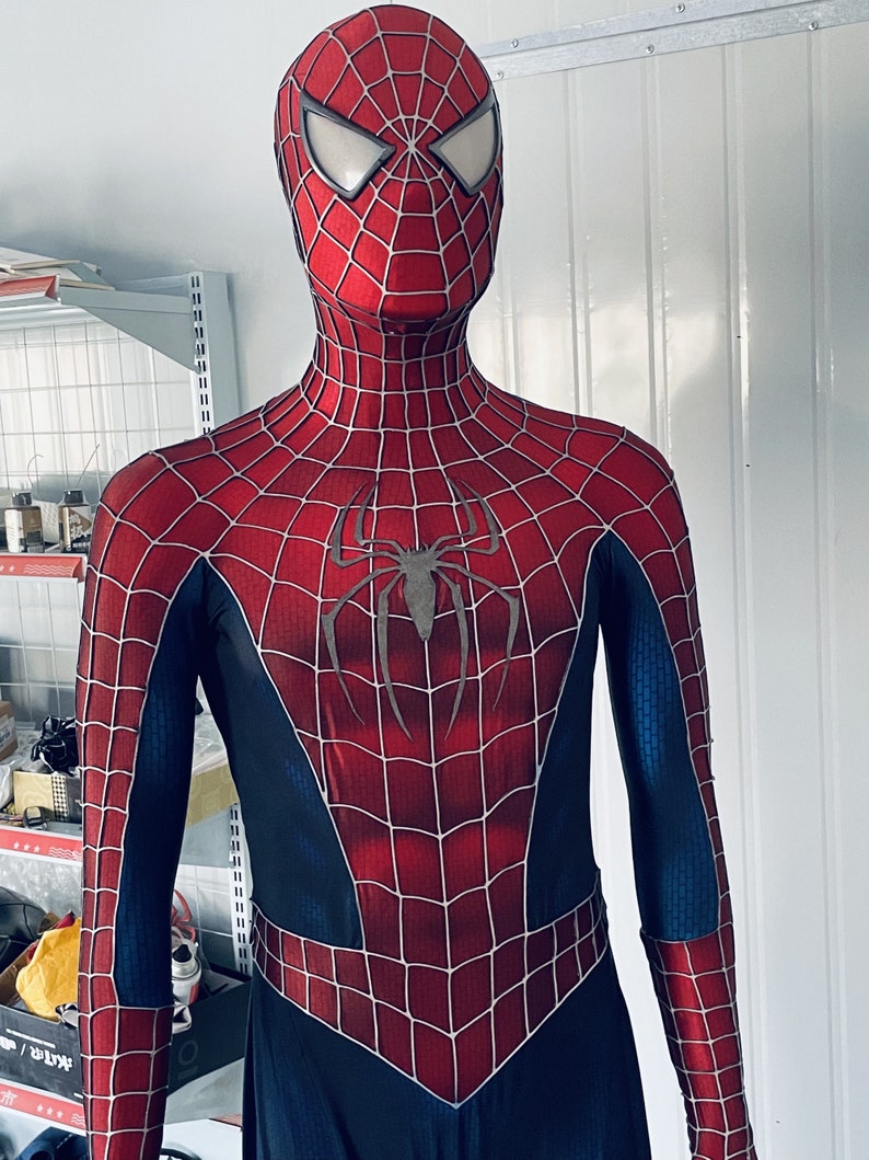 Spiderman Uparaded Costume Suit Sam Raimi Spiderman Cosplay 3D - Etsy