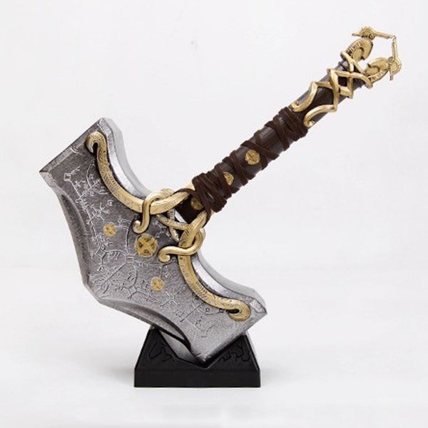 Mjolnir Replica God of War Etsy