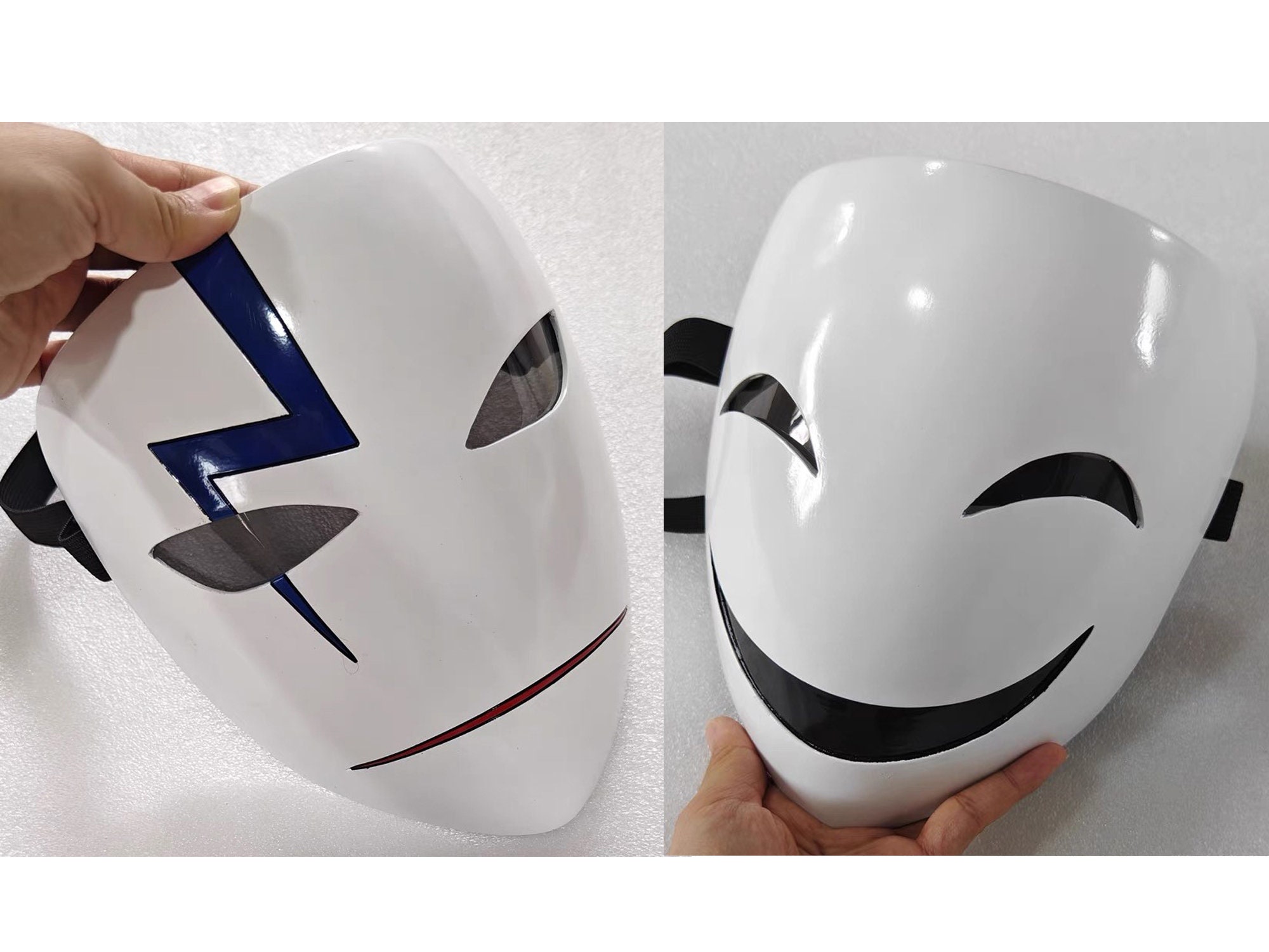 masque bouche smile , idée cadeau masque ,stickers' Autocollant