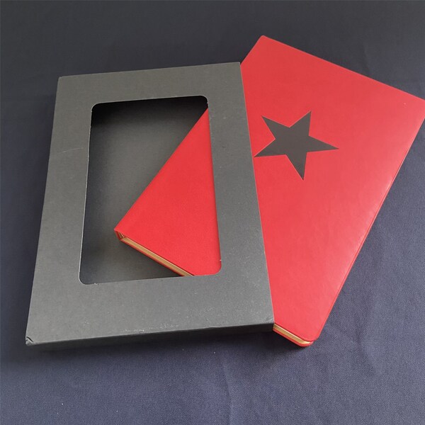 Bucky Barnes Notebook Winter Soldier Notebook Bucky Barnes Journal Captain Awaken Pentacle Notebook Red Jotter Movie Prop Replica