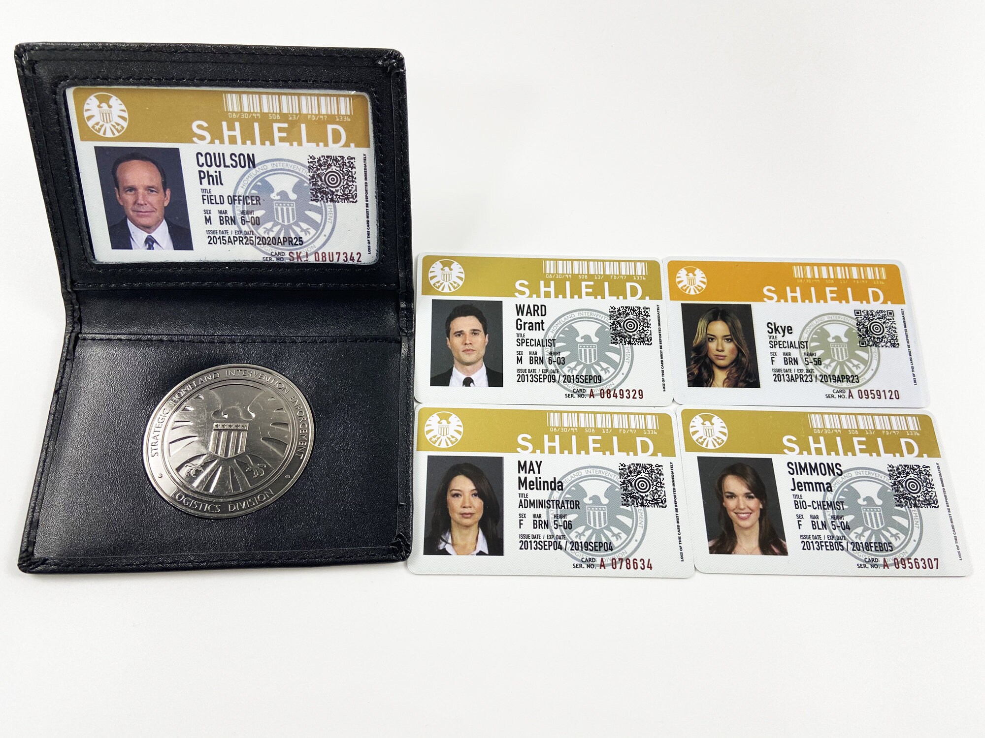 Agents Of Shield Id Card