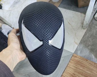 Venom Scarlet Spiderman Mask Ben Reily Cosplay Mask Venom Version White Eye Wearable Movie Prop Replica Comics Con Gift