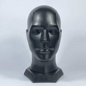 1930's Male Head of Mannequin Man Vintage Design Face Art Deco