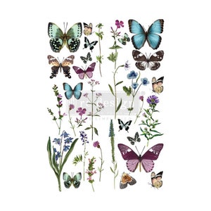 Butterfly Oasis Redesign with Prima transfer