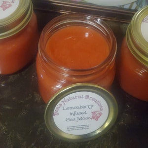 Fruit-infused Sea moss gel