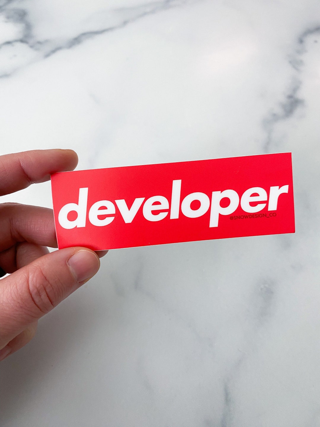 Developer Sticker - 4