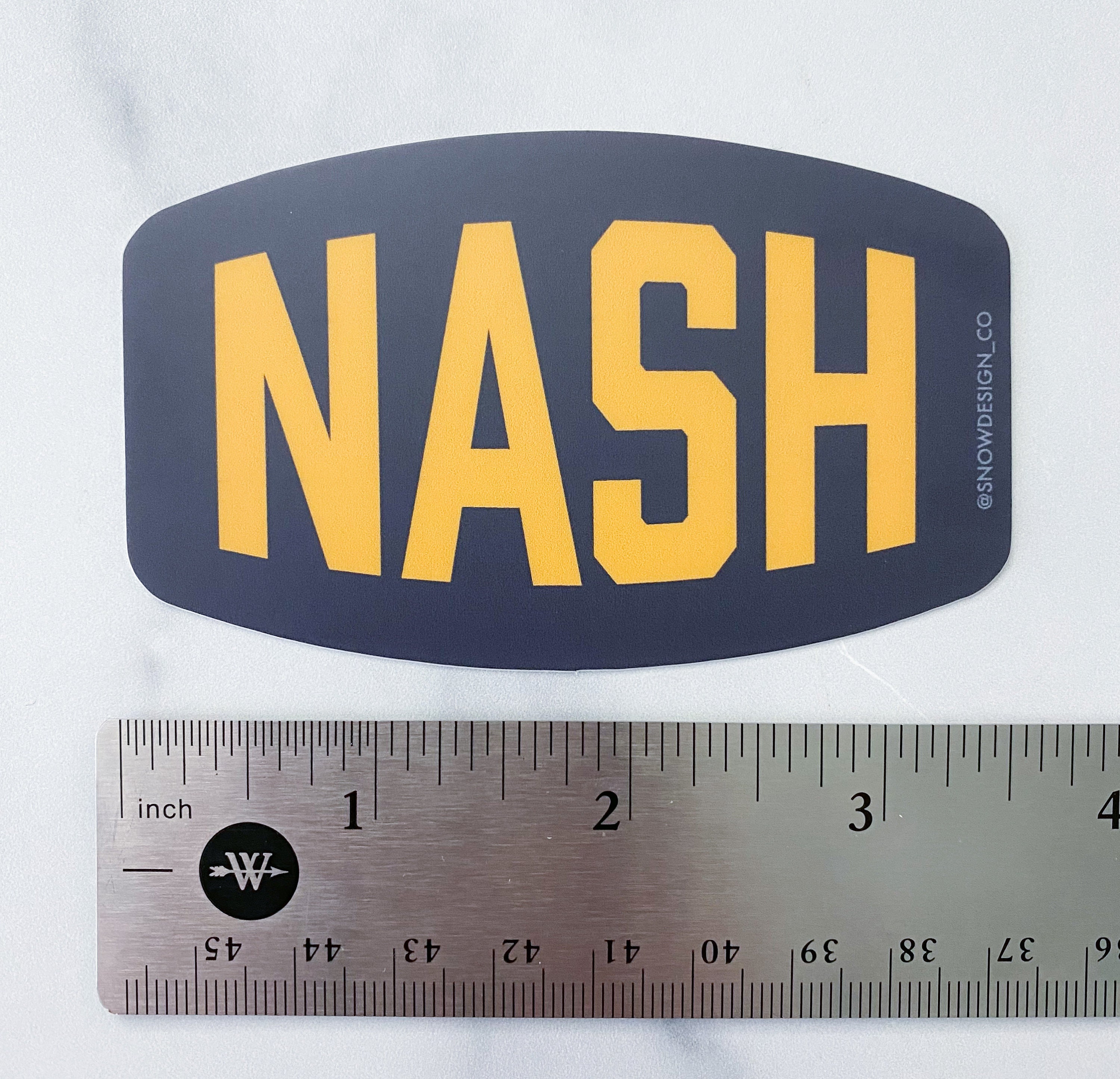 Nash Sticker - 3.5