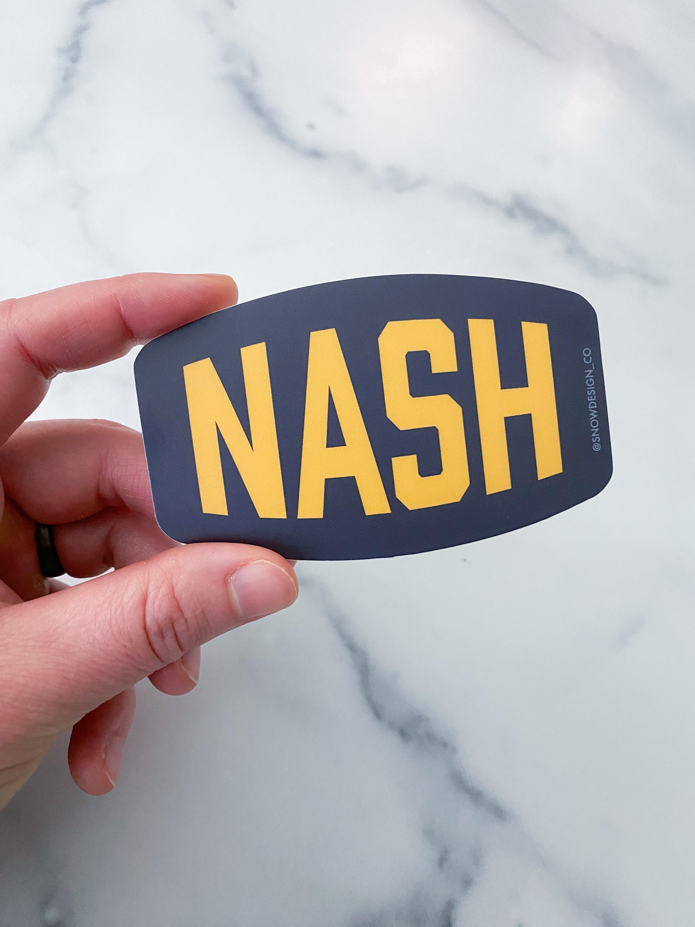 Nash Sticker - 3.5
