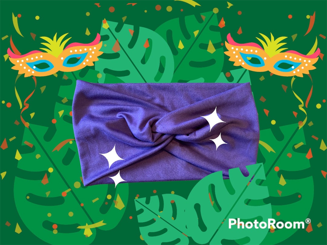 Eggplant Headband Etsy