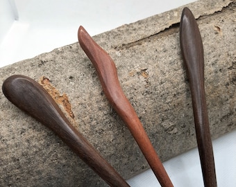 Rote Sandelholz Haarstäbchen