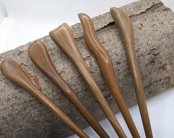Braune Sandelholz Haarstäbe