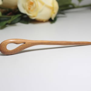 Medium Brown Hair Stick Loop