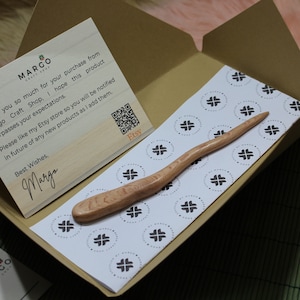 Rosewood Hair Pin Wavy