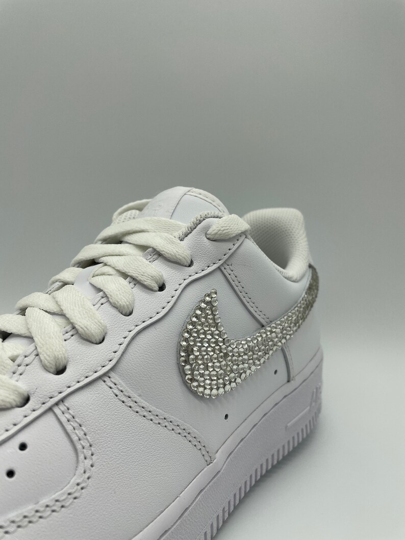 Nike Air Force 1 / Diamond Custom | Etsy