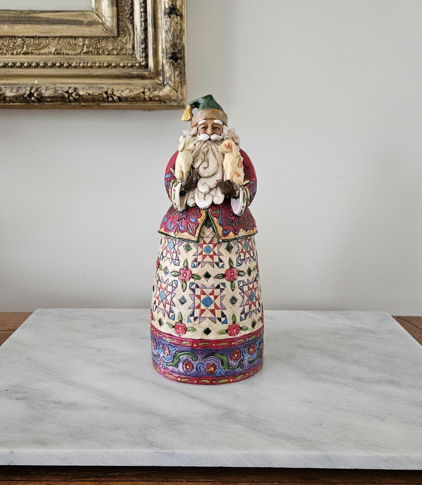 Jim Shore Santa - Etsy