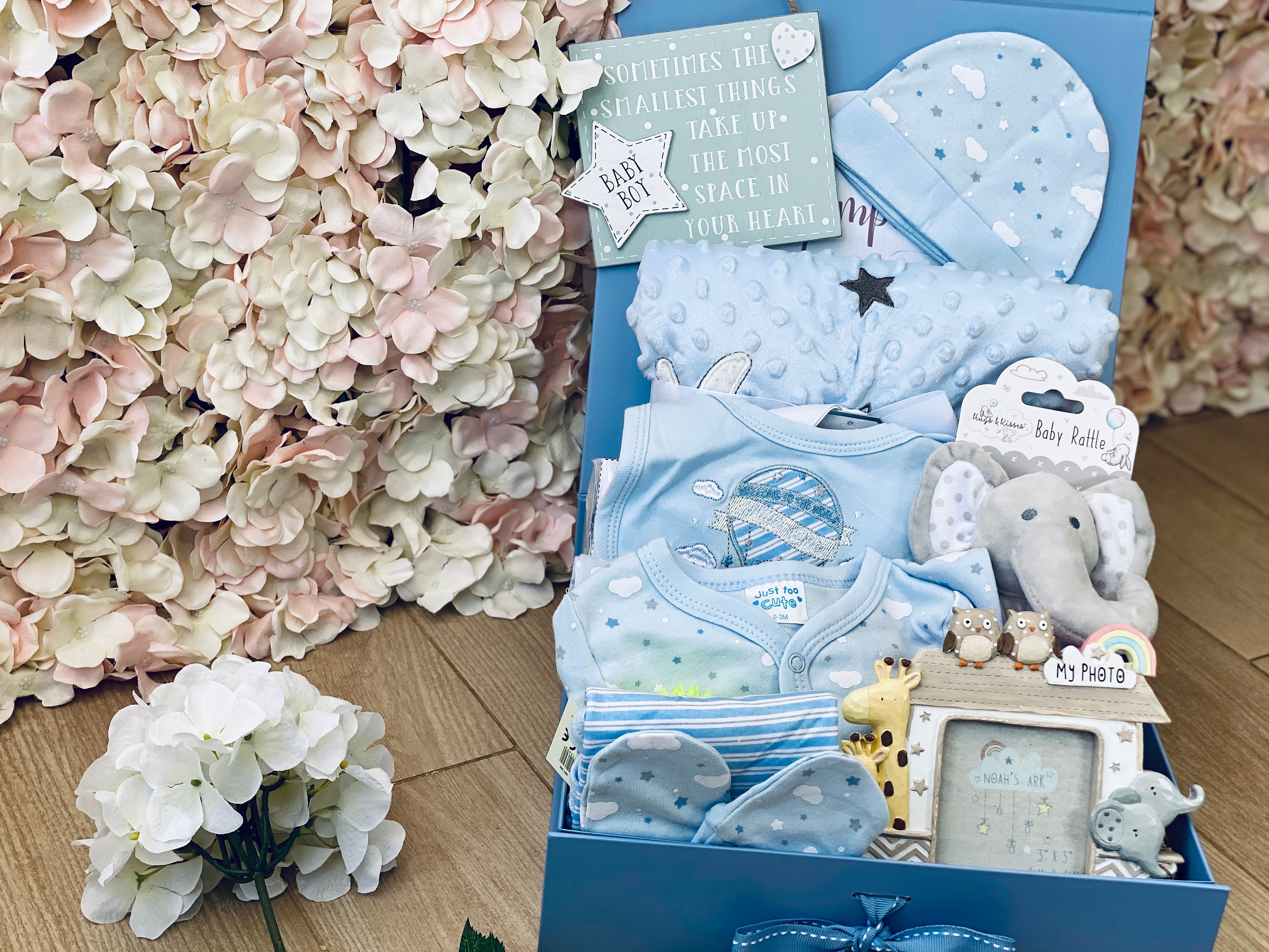 Luxury Baby Boy Gift Box Baby Shower Gift New Baby Gift Etsy