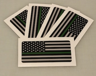 Bandera de la delgada línea verde