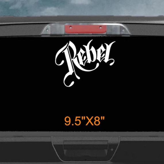 Hood Rebel Alliance v2 Luke Skywalker Leia Resistance Darth Force Car Vinyl Sticker Decal
