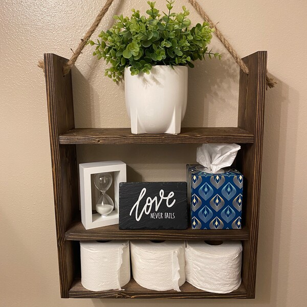 Bathroom Shelf Etsy