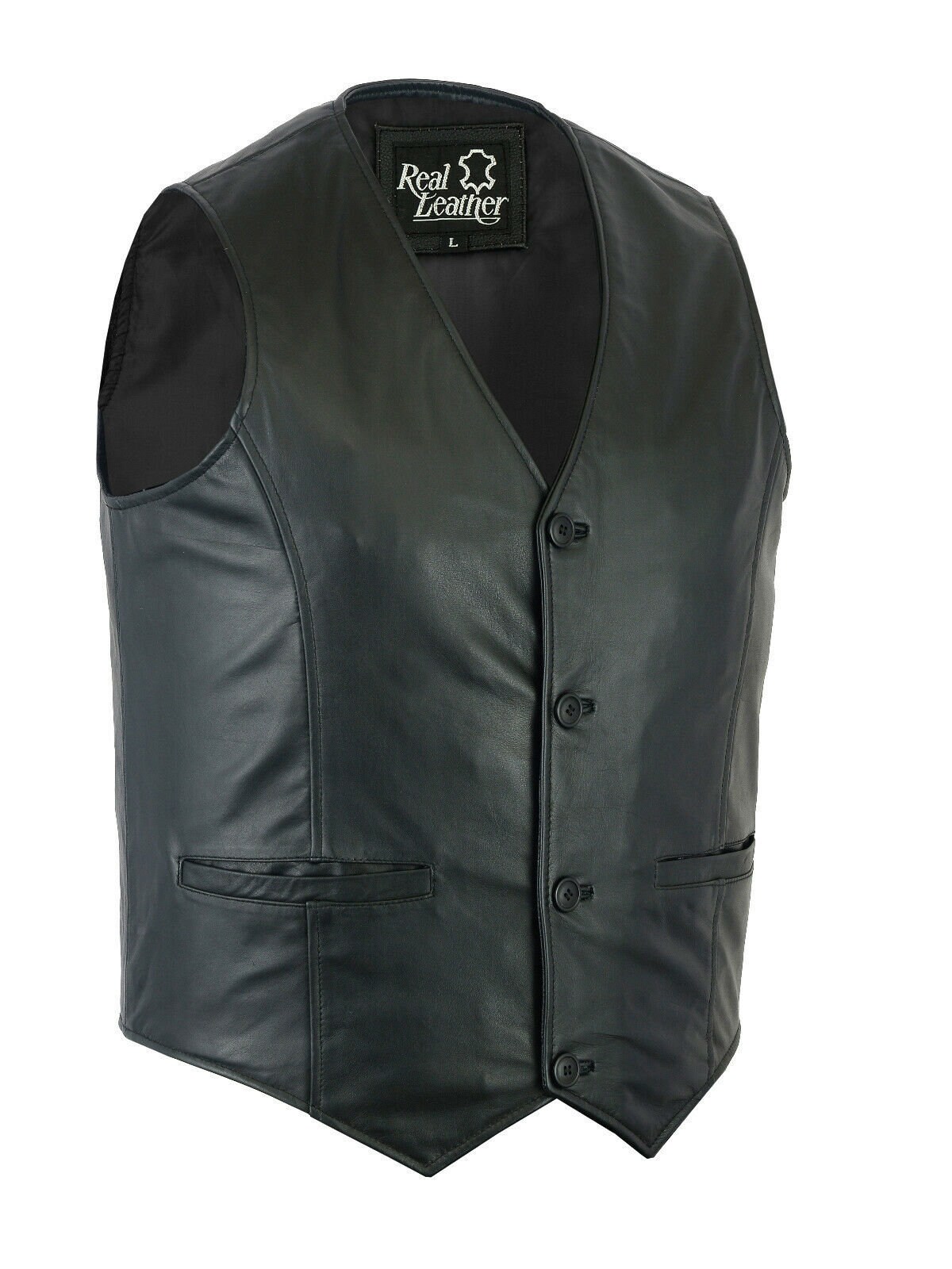 Formal Leather Vest - Etsy