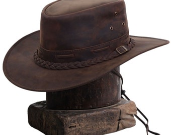 Sombrero de vaquero occidental trenzado para hombres y mujeres, elegante moda de rodeo, sombrero de vaquera de ala ancha con detalles trenzados únicos