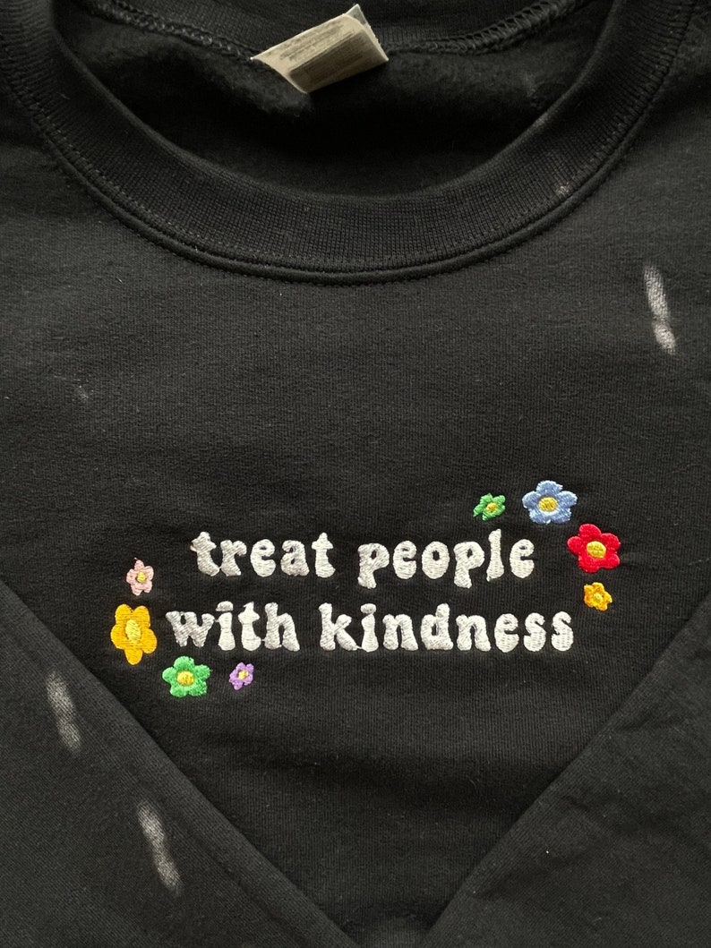 TPWK Hippie Crew - Harry Styles Inspired Embroidered Sweater 