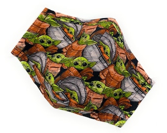 Baby Space Warrior Face Mask: Triple Layer Cotton with Nose Wire