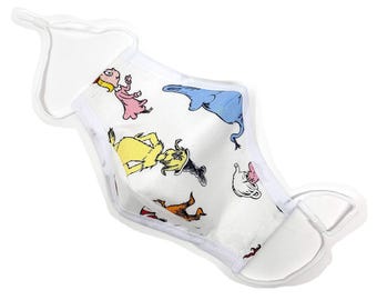 Seuss Face Mask | Back to School Teacher Day Care Mask with Nose Wire