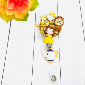 Bell and Friends Badge| beauty and the beast badge reel| princess badge| Disney badge Reel