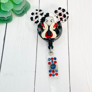 Dalmatian| evil villains |  Villain Badge | Badge Reel| Badge Holder
