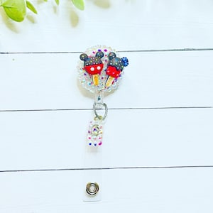 Disney snacks Badge Reel | Disney Badge Reel| Disney Snacks| Badge Reel| ID Badge