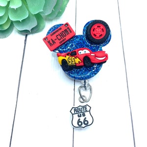 Cars badge Reel| Lightning McQueen| Disney badge reel| Mickey badge| Mater Badge Reel