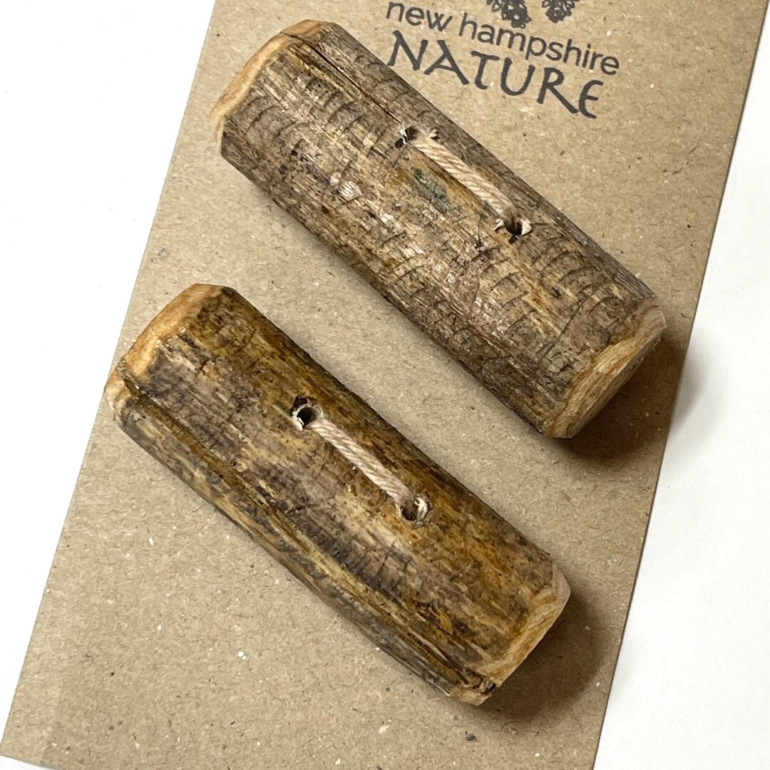 Large Beaver Stick Toggle Buttons, 2 1/4