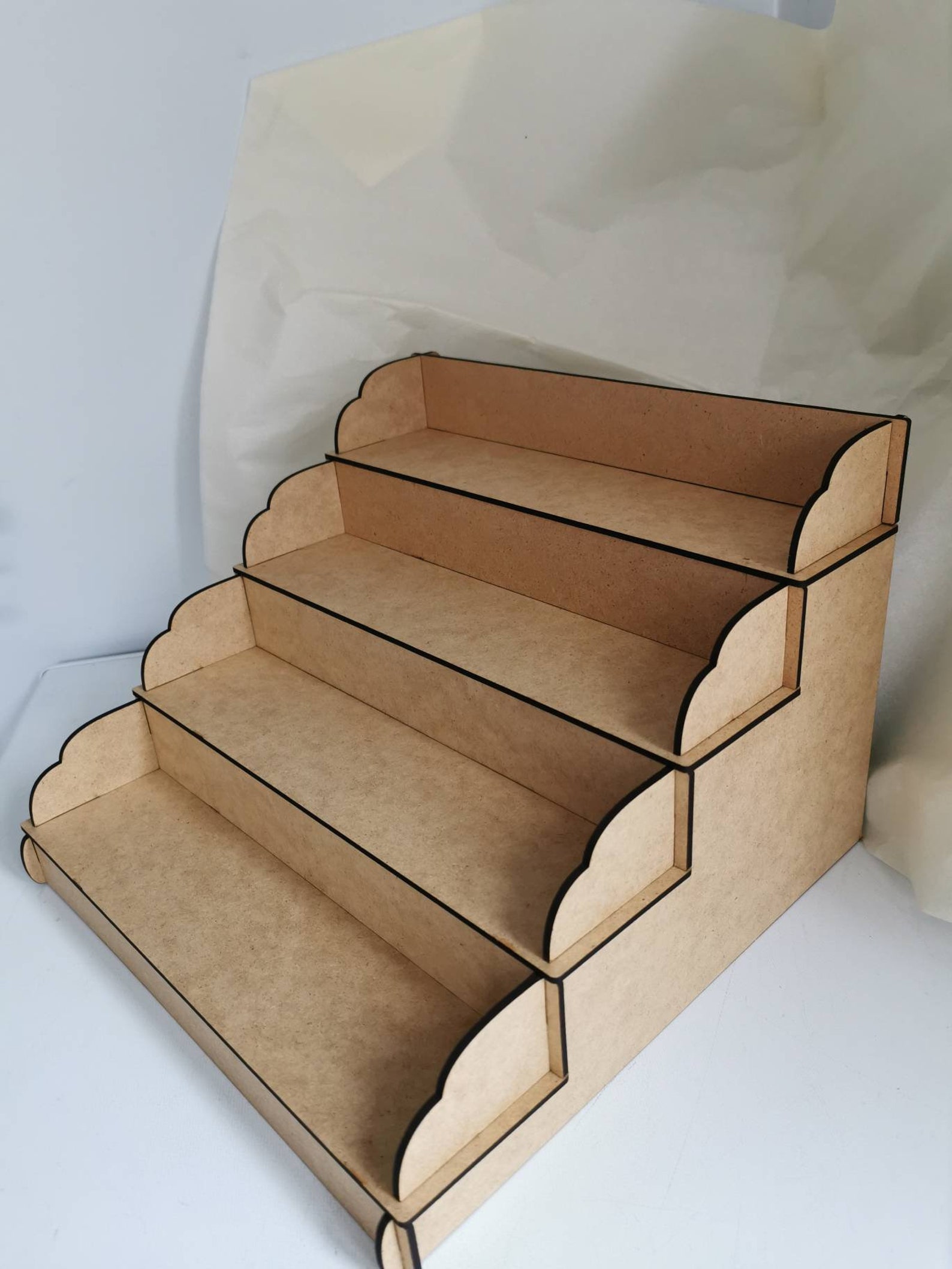 Craft Fair Display Stand 4 Tier Low Back / Cupcake Stand / Etsy UK