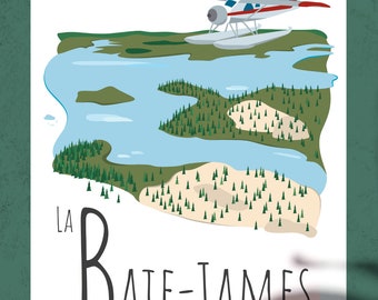 Large format poster - James Bay