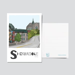 Carte postale - Sherbrooke