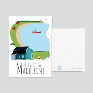 Carte postale Les Îles-de-la-Madeleine